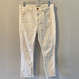 Vineyard Vines White Straight-Leg Women's Jeans